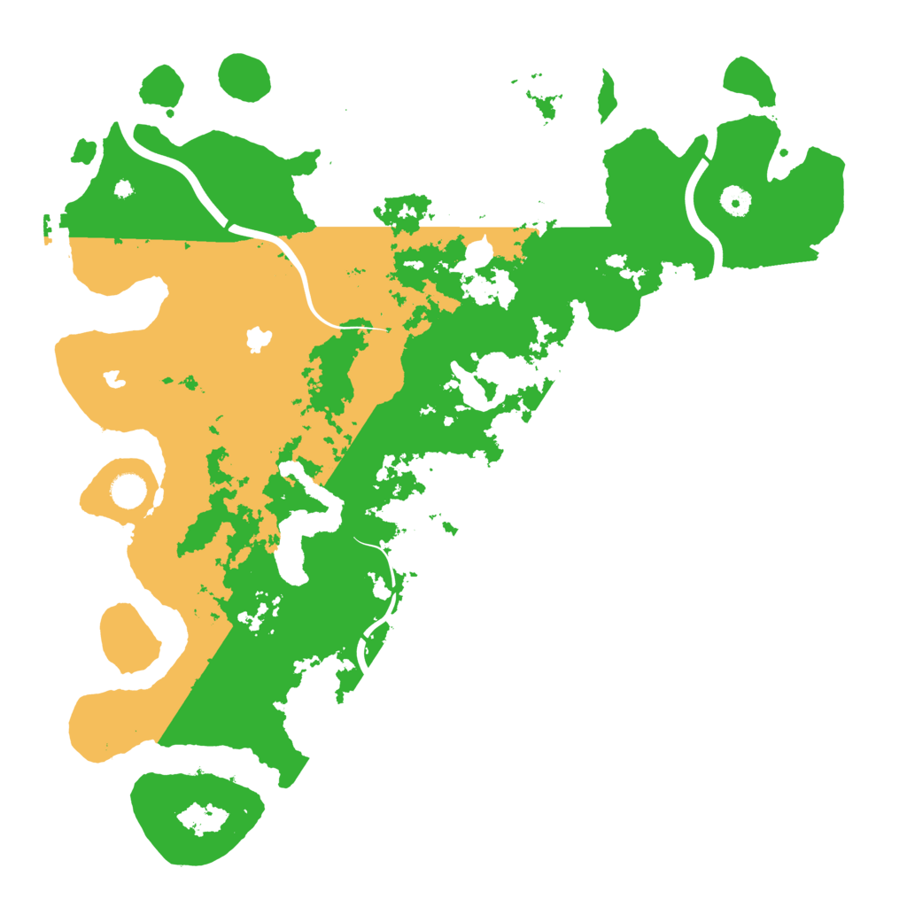 Biome Rust Map: Procedural Map, Size: 4500, Seed: 127580404
