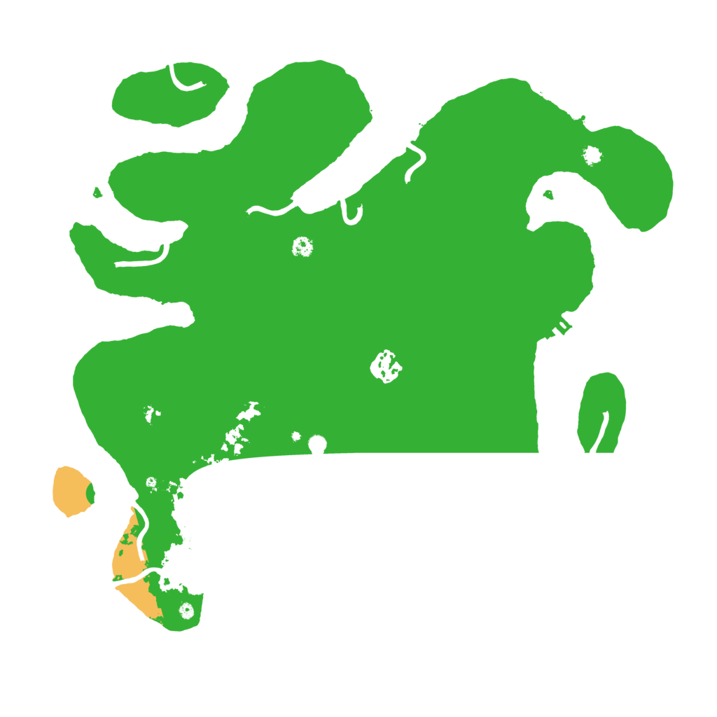 Biome Rust Map: Procedural Map, Size: 3500, Seed: 1317092772