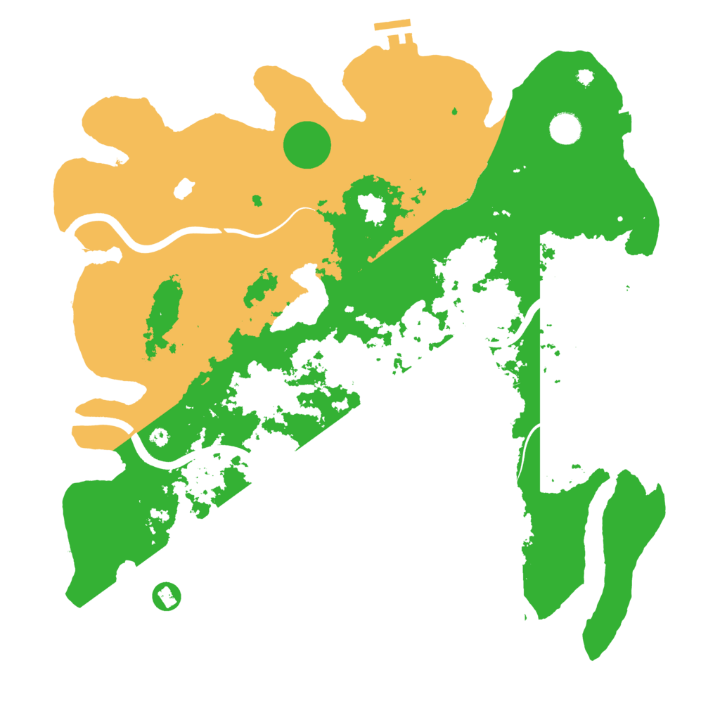 Biome Rust Map: Procedural Map, Size: 4000, Seed: 2420421