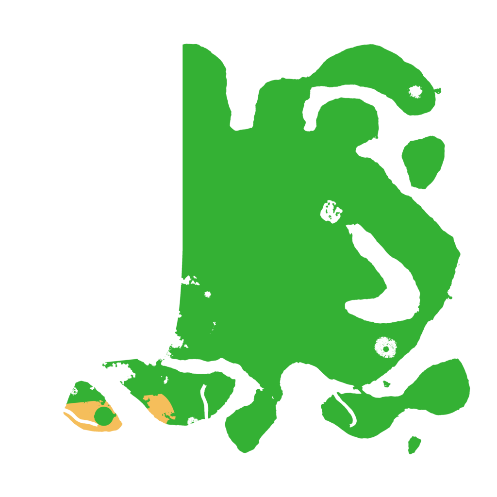 Biome Rust Map: Procedural Map, Size: 3500, Seed: 2359101