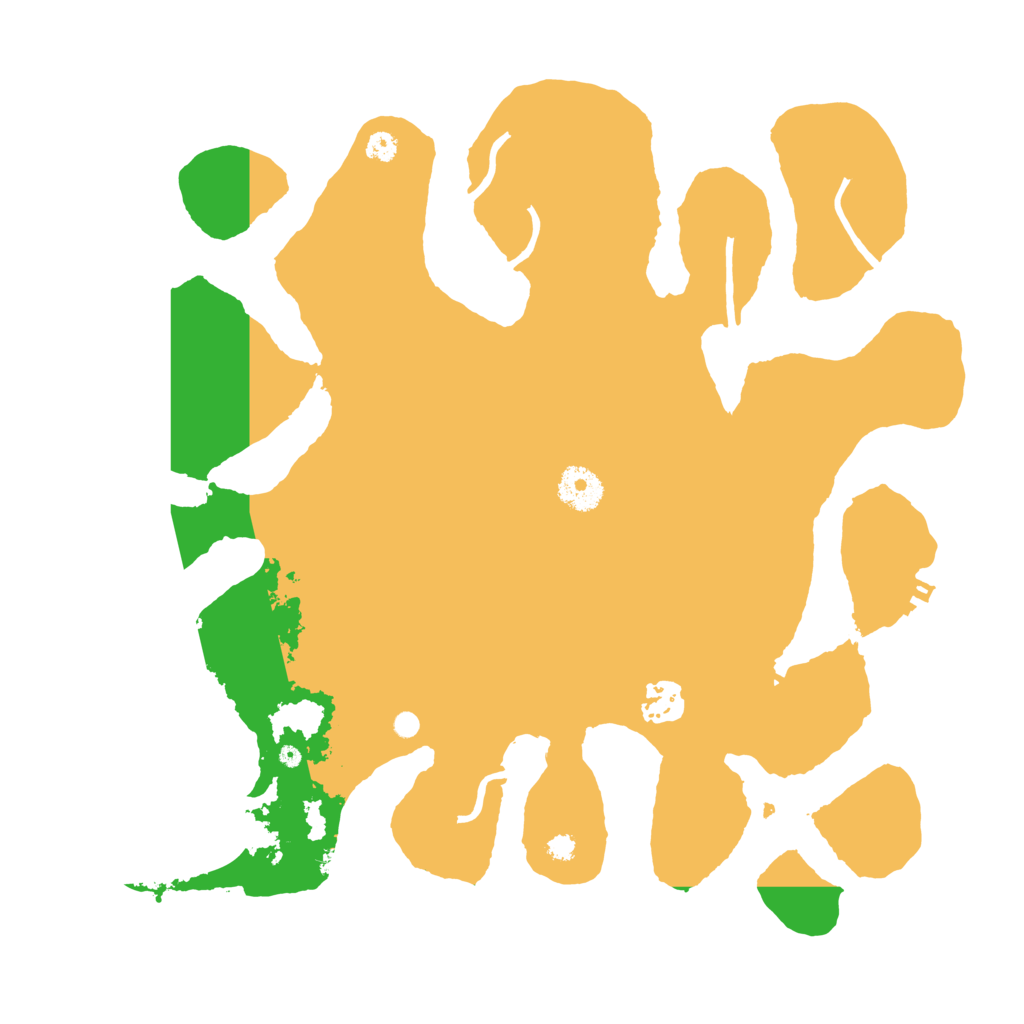 Biome Rust Map: Procedural Map, Size: 3500, Seed: 64448