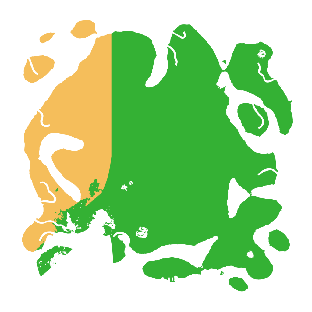 Biome Rust Map: Procedural Map, Size: 4000, Seed: 1673297522