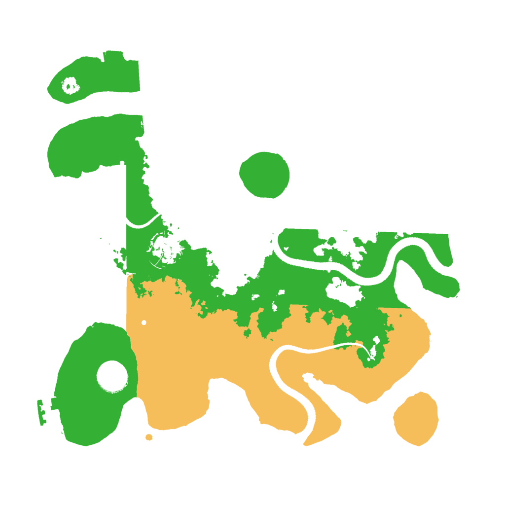 Biome Rust Map: Procedural Map, Size: 3000, Seed: 900280848