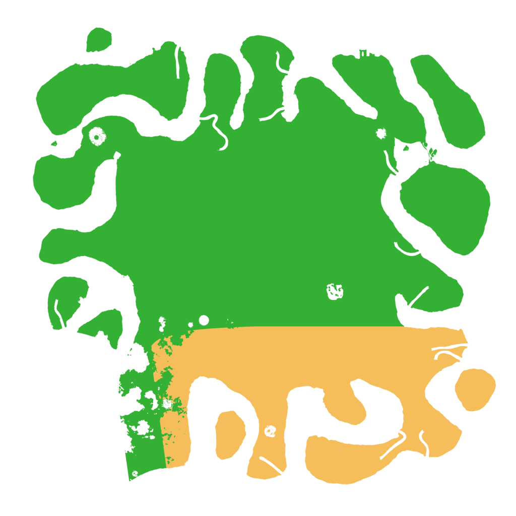 Biome Rust Map: Procedural Map, Size: 4500, Seed: 570038151