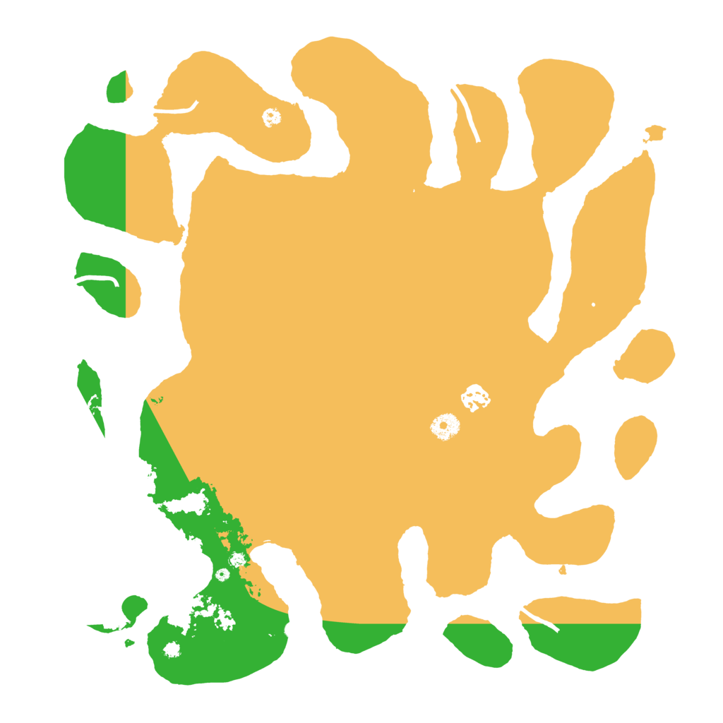 Biome Rust Map: Procedural Map, Size: 4000, Seed: 49527