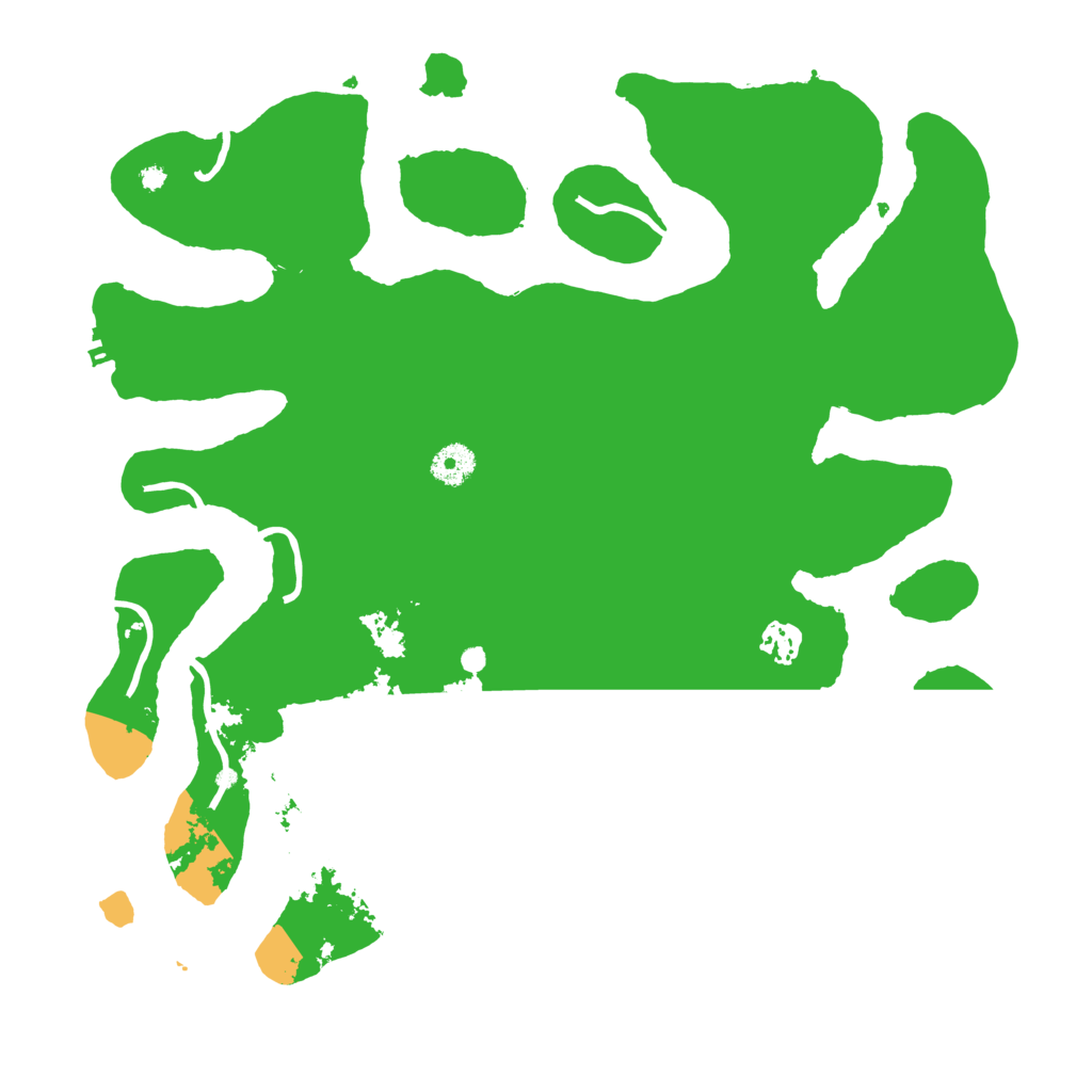 Biome Rust Map: Procedural Map, Size: 3900, Seed: 1888