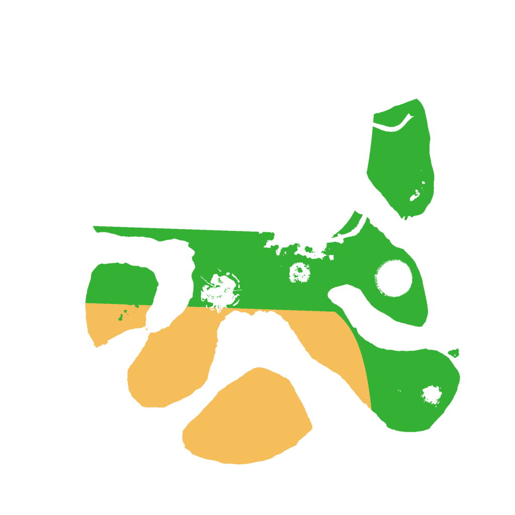 Biome Rust Map: Procedural Map, Size: 2500, Seed: 678912785