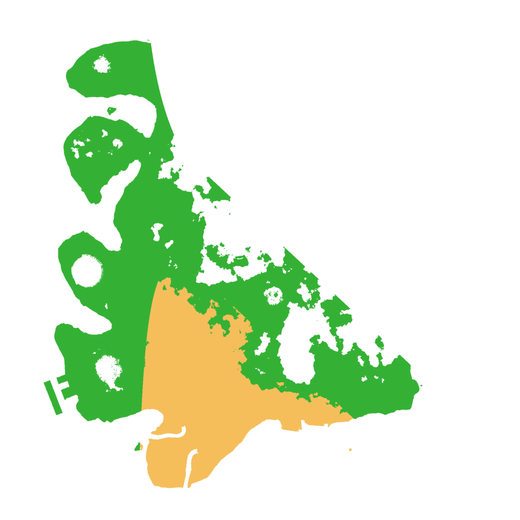 Biome Rust Map: Procedural Map, Size: 3000, Seed: 2422204