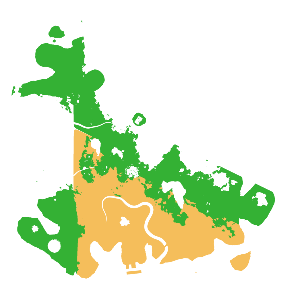 Biome Rust Map: Procedural Map, Size: 4000, Seed: 1249090449