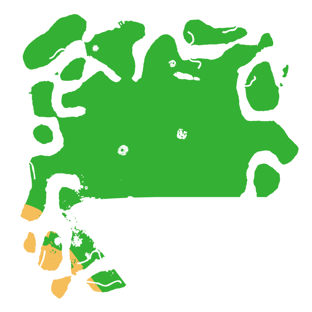 Biome Rust Map: Procedural Map, Size: 4500, Seed: 439834919