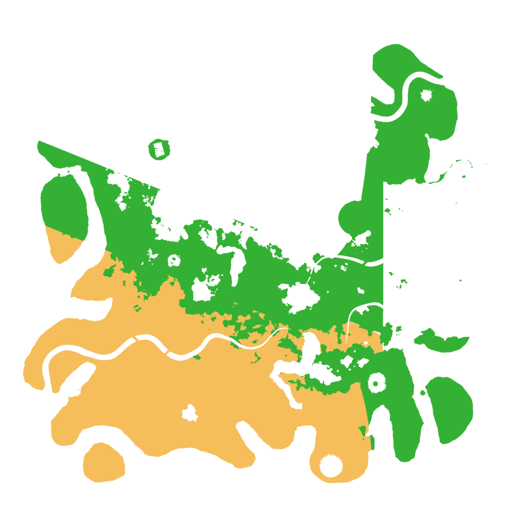 Biome Rust Map: Procedural Map, Size: 4000, Seed: 238387597