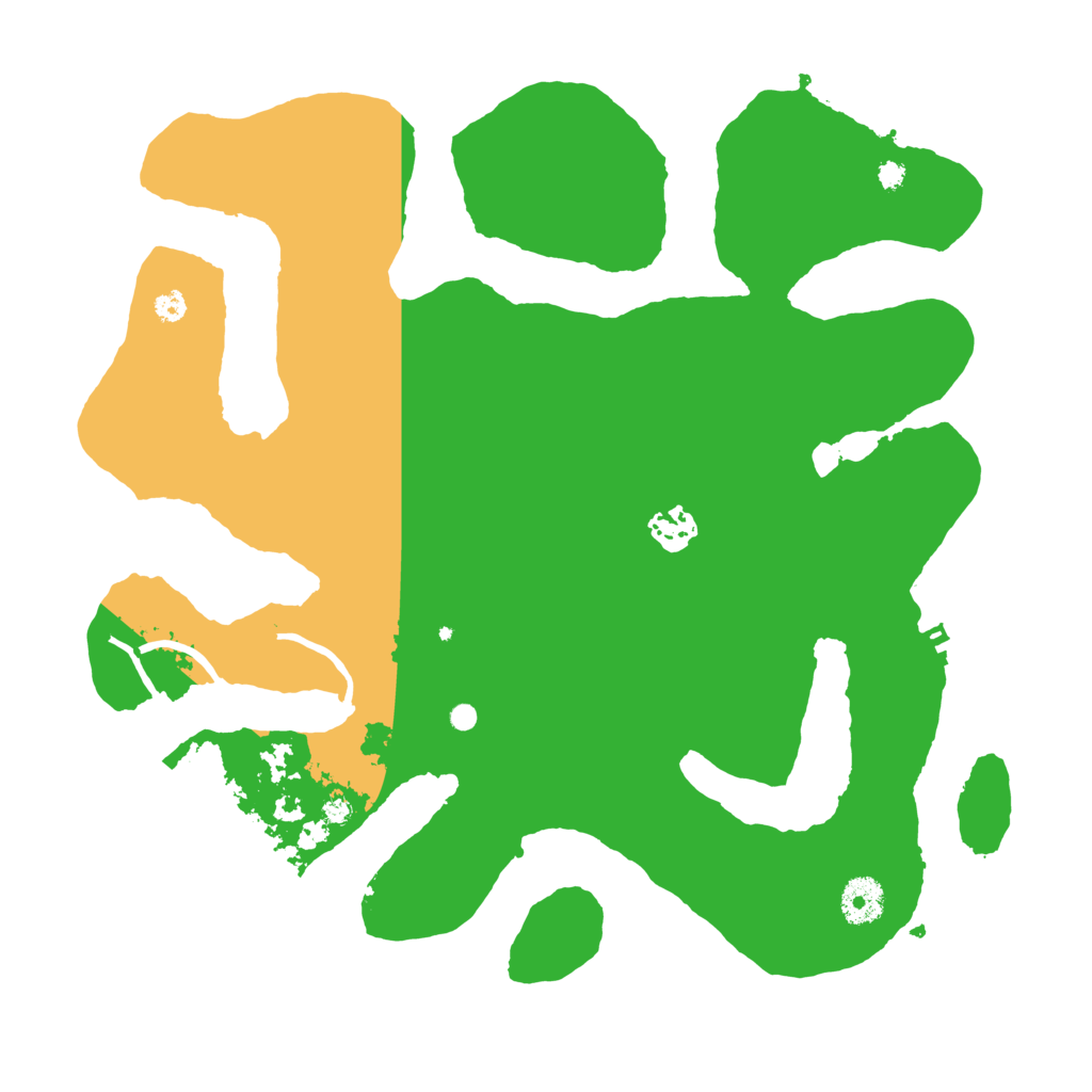 Biome Rust Map: Procedural Map, Size: 3600, Seed: 4747689