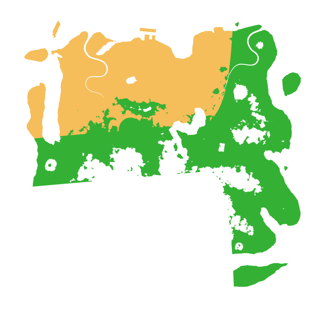 Biome Rust Map: Procedural Map, Size: 4000, Seed: 1756450921