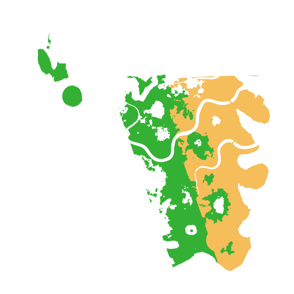 Biome Rust Map: Procedural Map, Size: 4000, Seed: 56735532