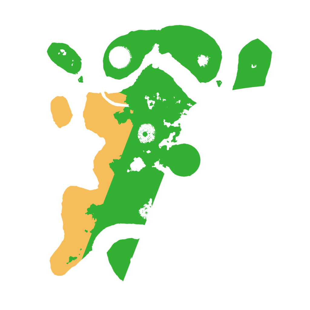 Biome Rust Map: Procedural Map, Size: 2500, Seed: 1230