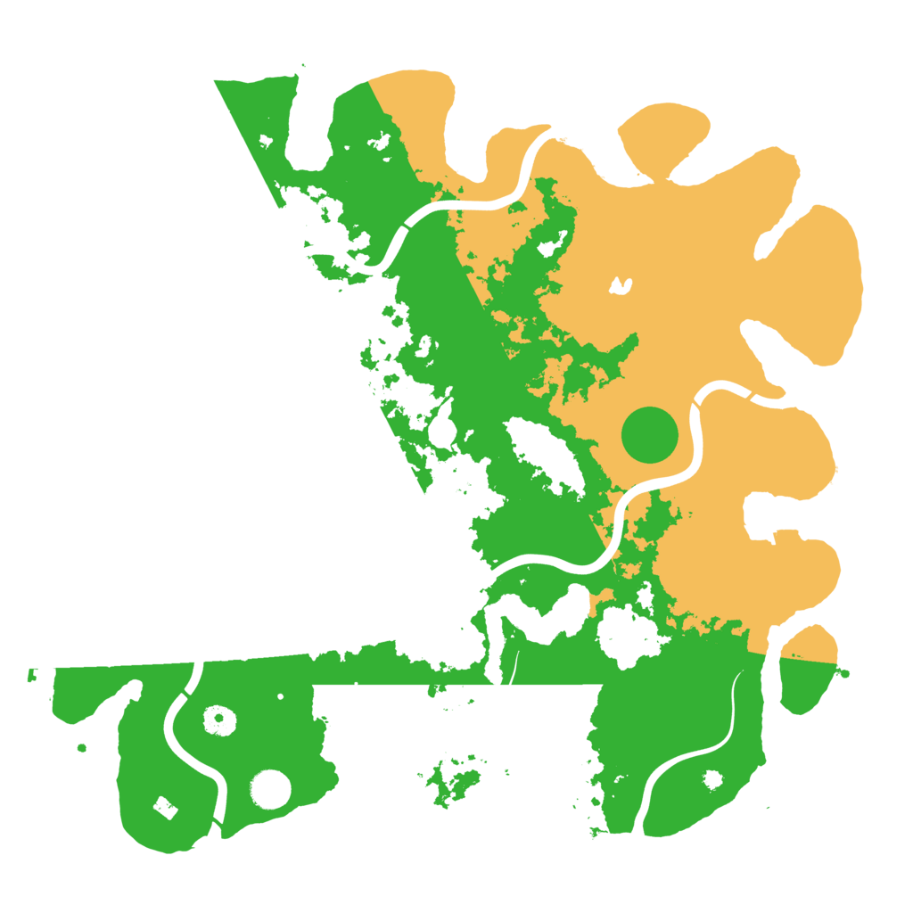 Biome Rust Map: Procedural Map, Size: 4250, Seed: 370370