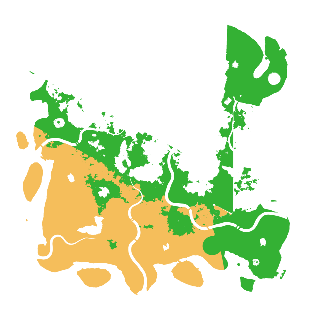 Biome Rust Map: Procedural Map, Size: 4500, Seed: 9172157
