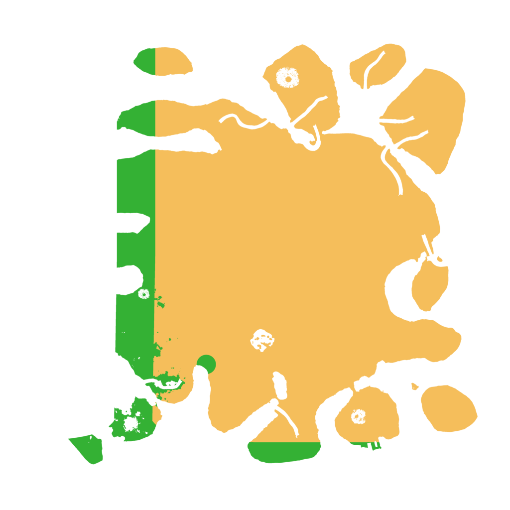 Biome Rust Map: Procedural Map, Size: 3500, Seed: 1092440061