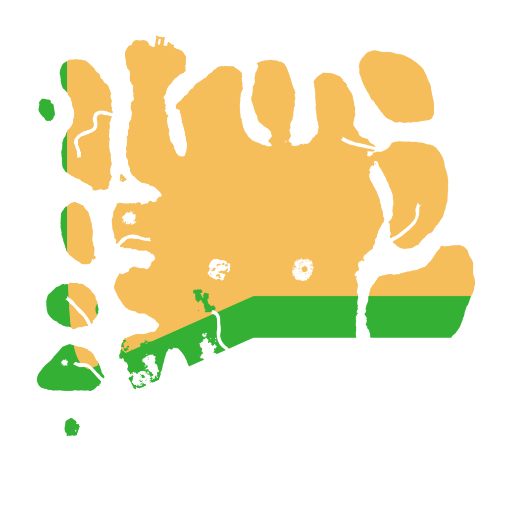 Biome Rust Map: Procedural Map, Size: 3500, Seed: 963837