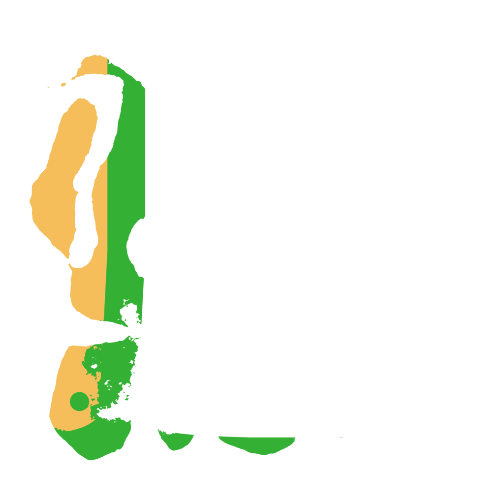 Biome Rust Map: Barren, Size: 3500, Seed: 883