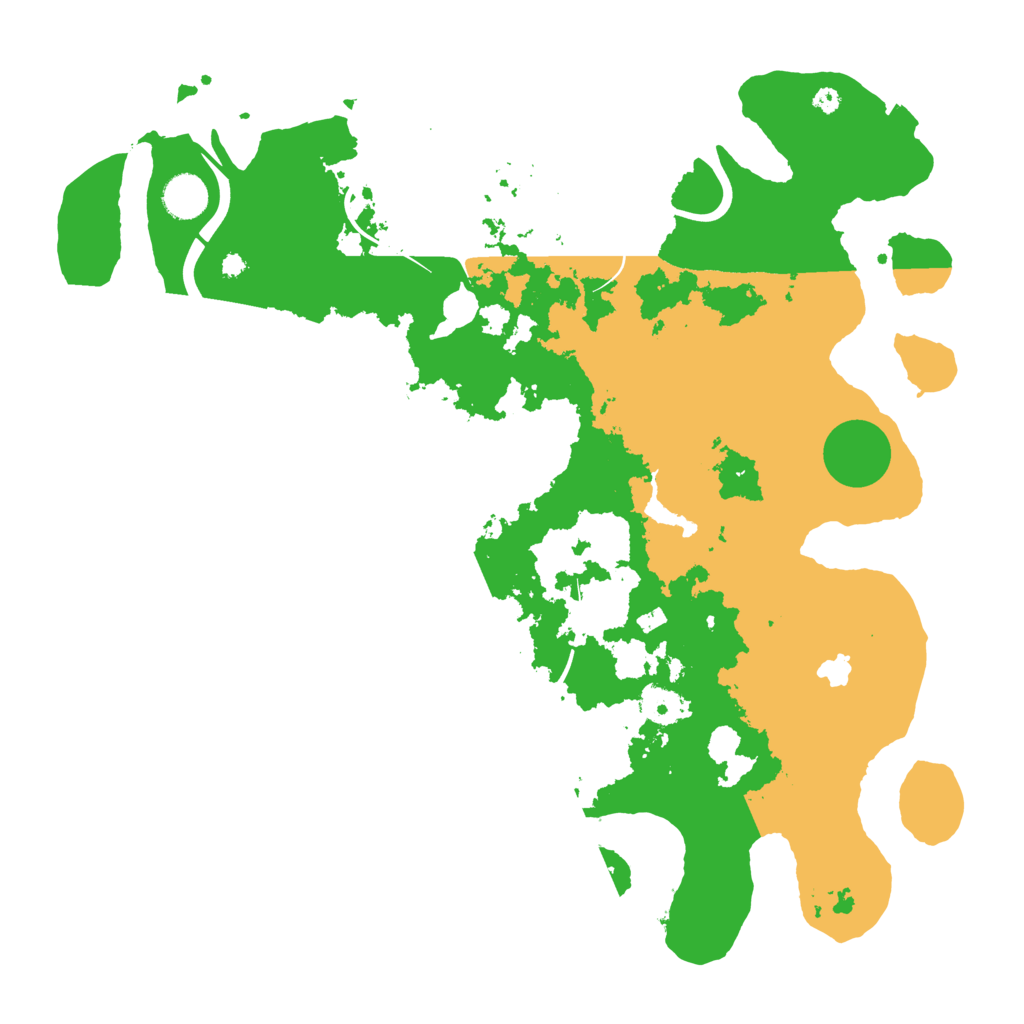 Biome Rust Map: Procedural Map, Size: 4000, Seed: 642