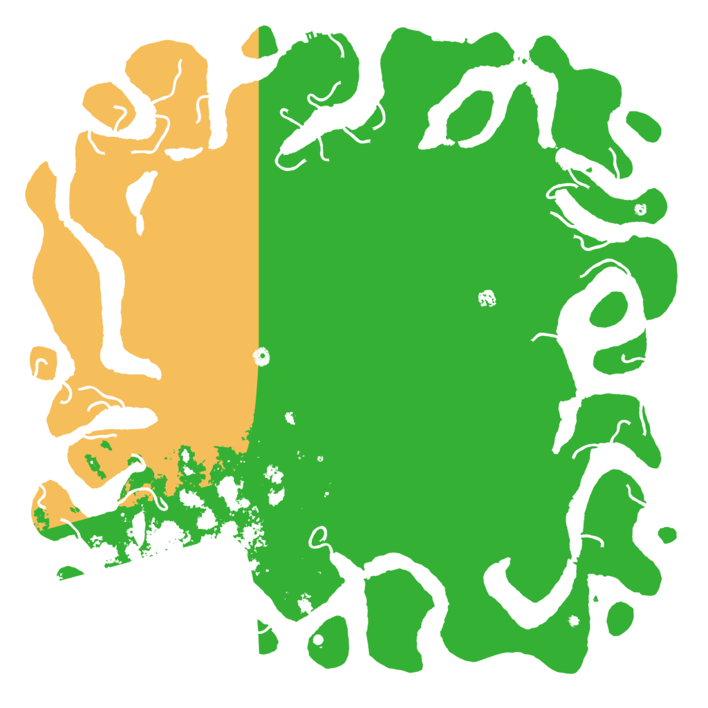 Biome Rust Map: Procedural Map, Size: 6000, Seed: 533406875