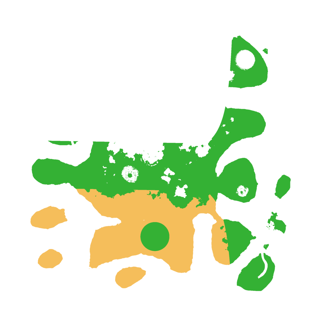 Biome Rust Map: Procedural Map, Size: 2900, Seed: 200910