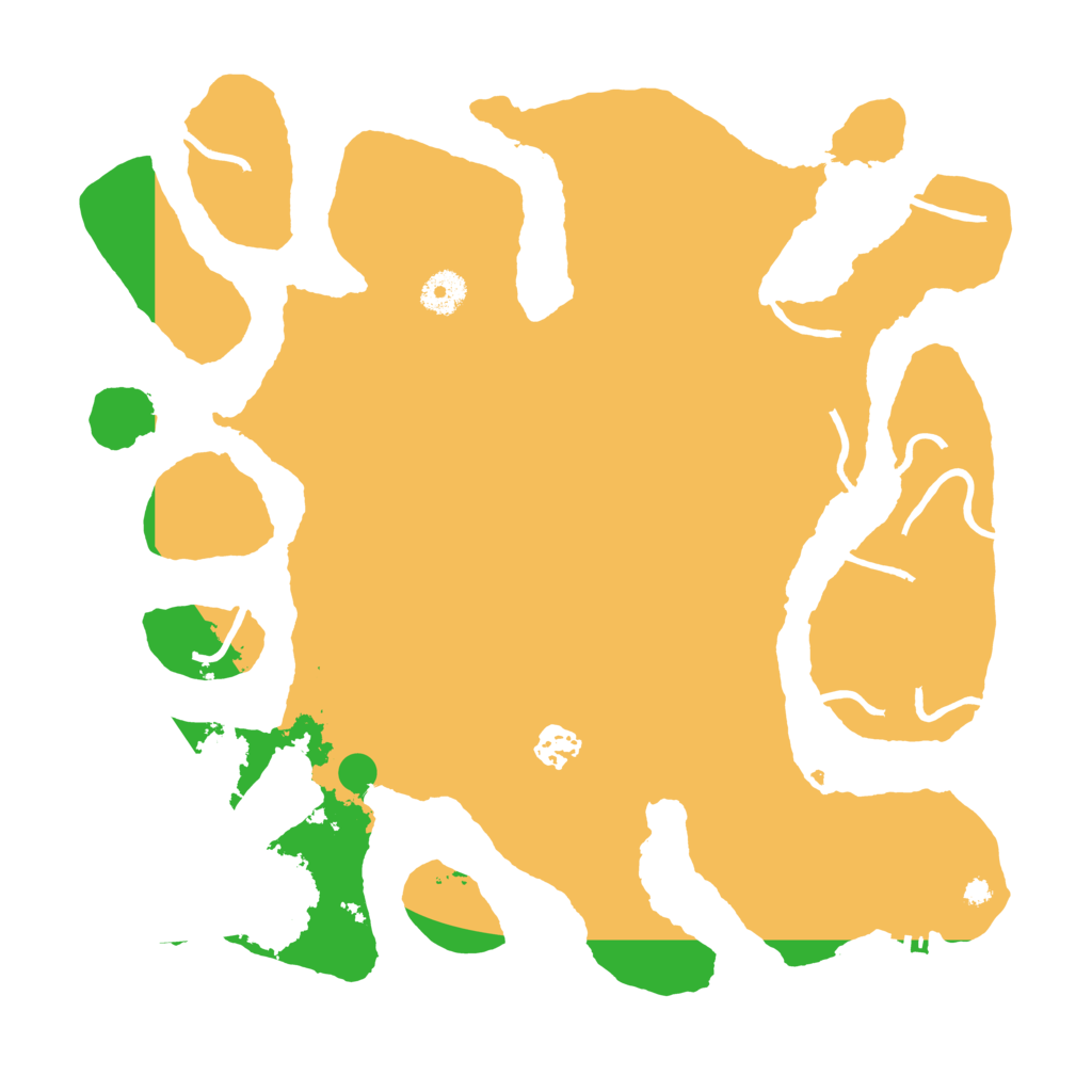 Biome Rust Map: Procedural Map, Size: 3750, Seed: 29718009