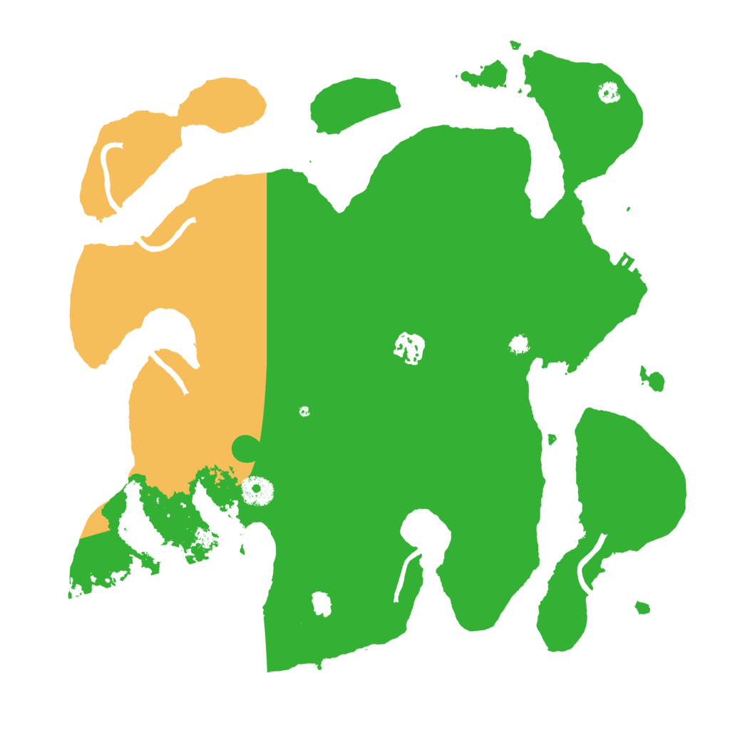 Biome Rust Map: Procedural Map, Size: 3500, Seed: 1757188711