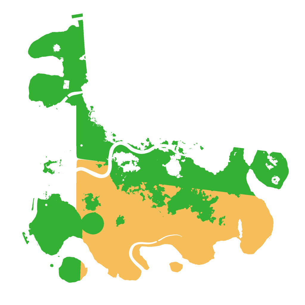 Biome Rust Map: Procedural Map, Size: 3750, Seed: 459419