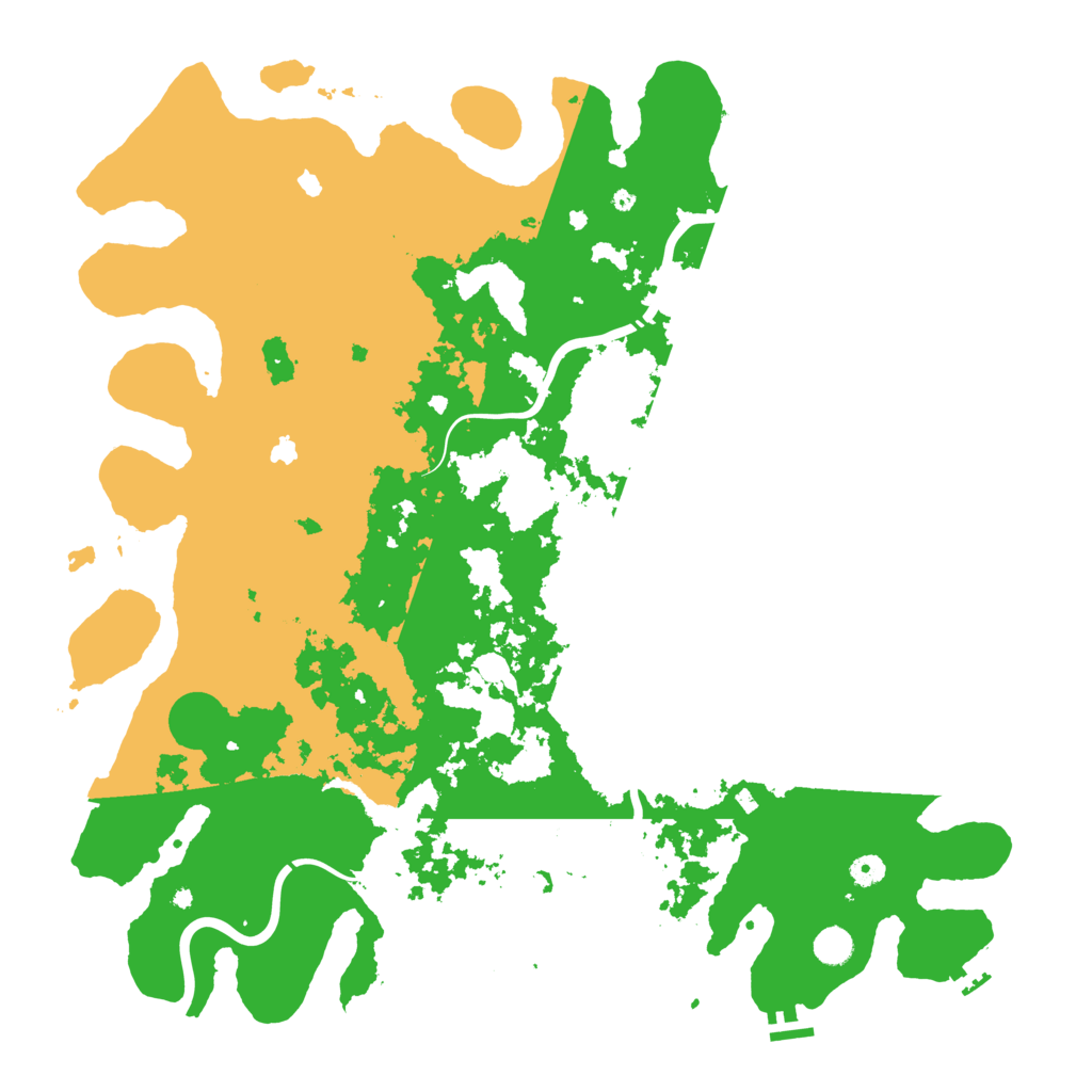 Biome Rust Map: Procedural Map, Size: 5000, Seed: 1025455977