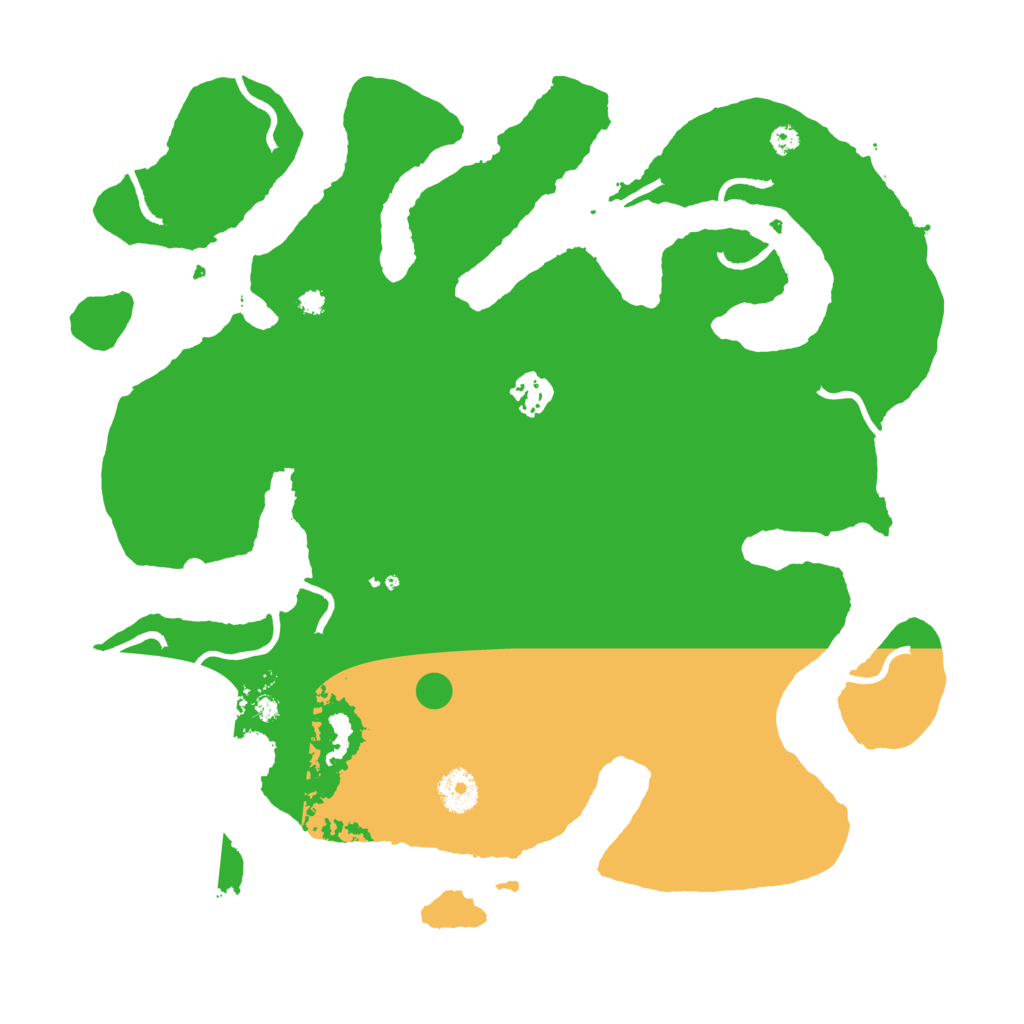 Biome Rust Map: Procedural Map, Size: 3700, Seed: 1620261259