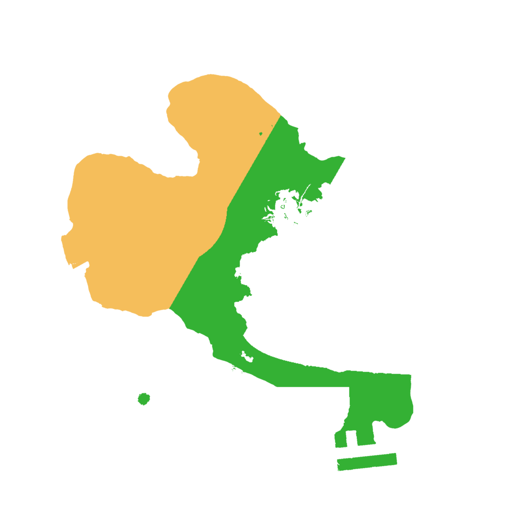 Biome Rust Map: Procedural Map, Size: 1750, Seed: 50500
