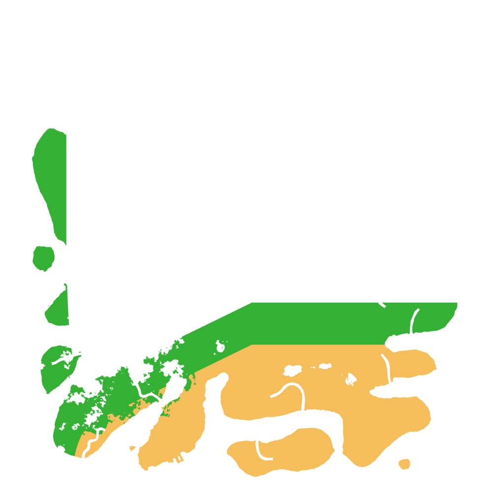 Biome Rust Map: Procedural Map, Size: 4500, Seed: 1741245264