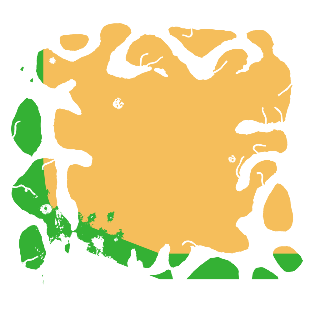 Biome Rust Map: Procedural Map, Size: 4500, Seed: 378