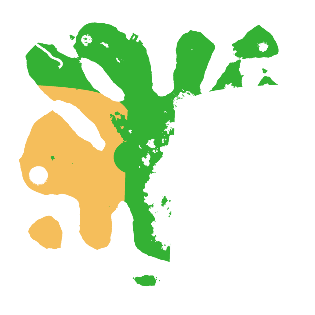 Biome Rust Map: Procedural Map, Size: 3000, Seed: 5800