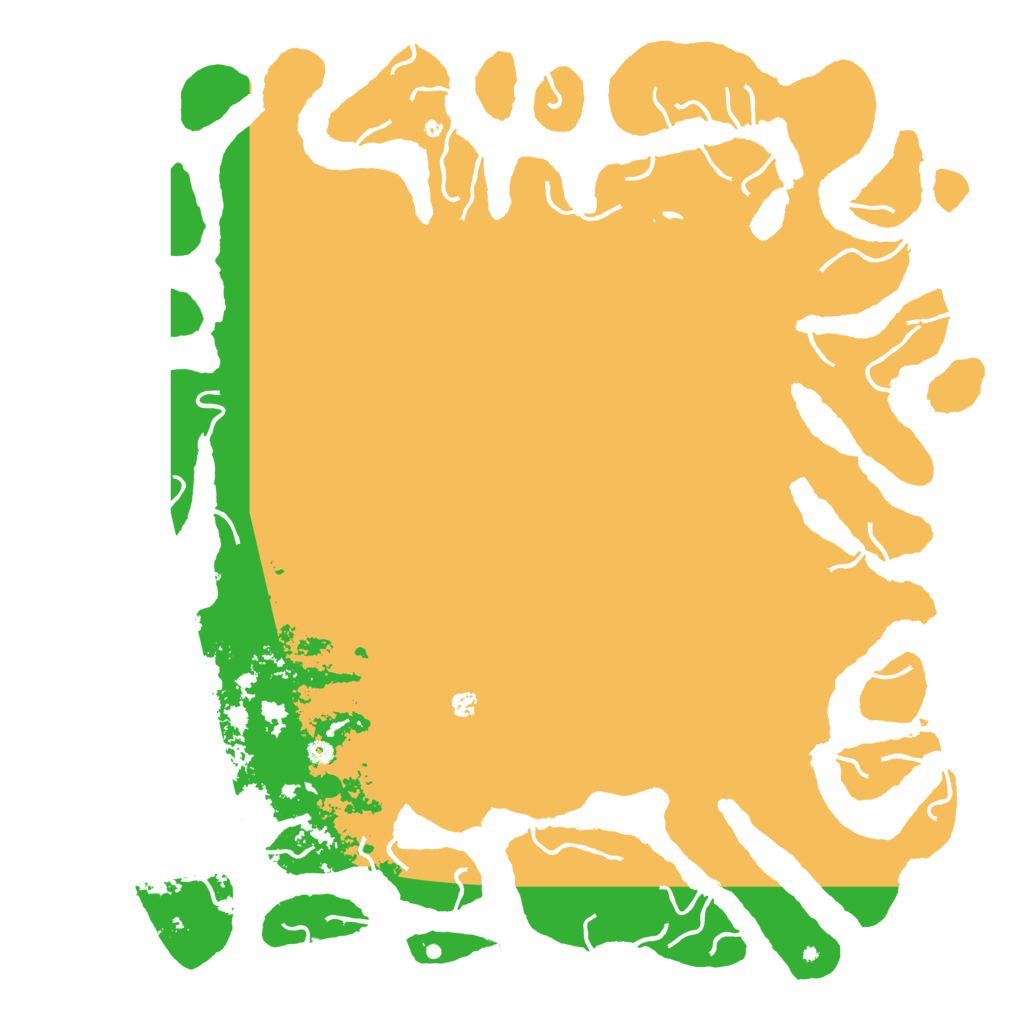 Biome Rust Map: Procedural Map, Size: 6000, Seed: 5109655