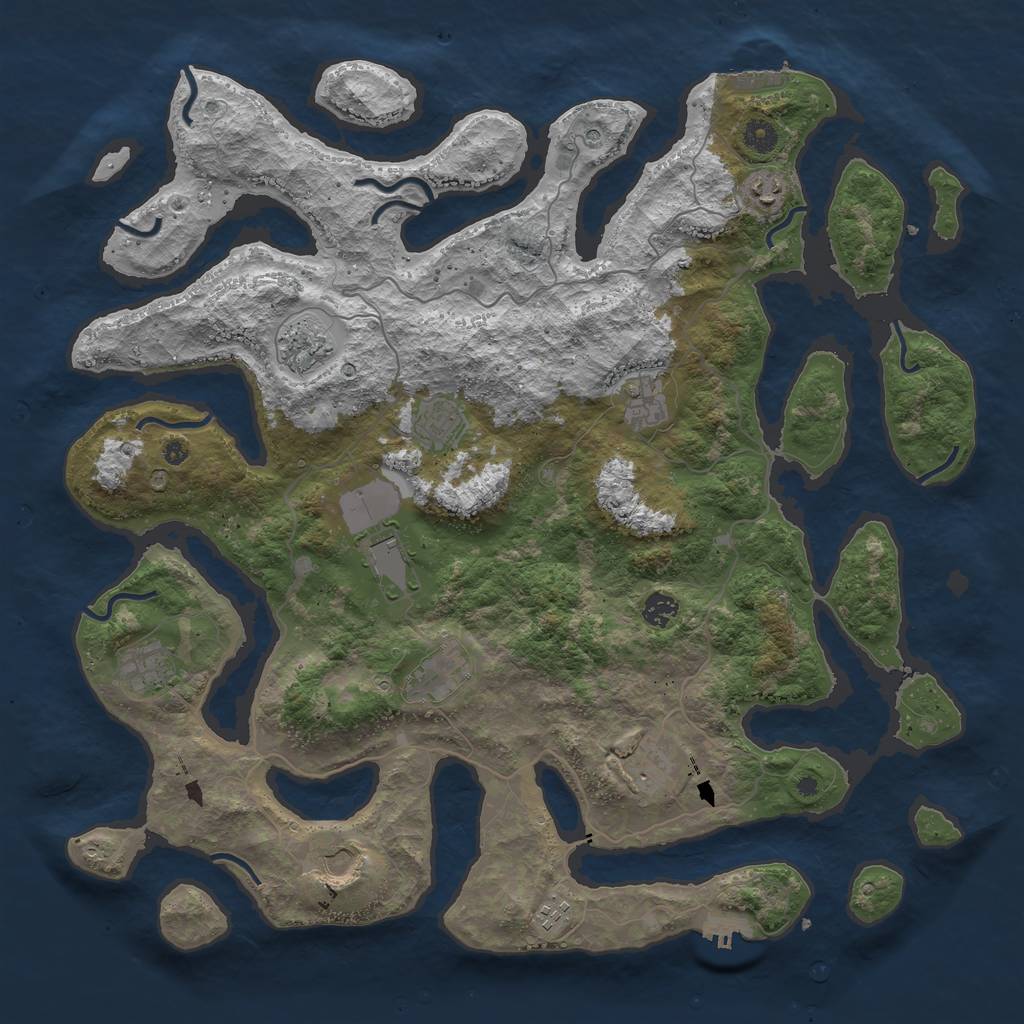 Rust procedural map пещеры фото 80