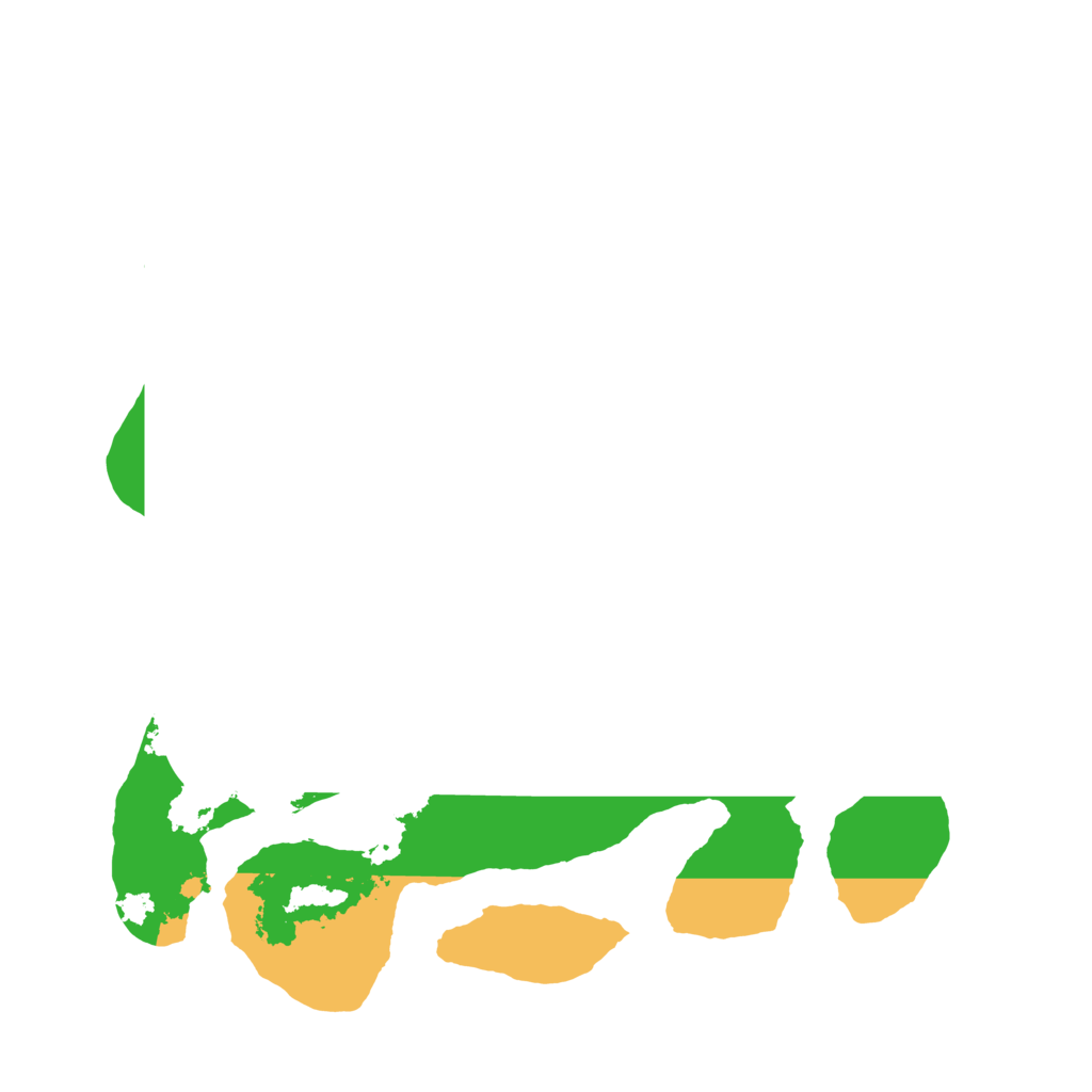 Biome Rust Map: Barren, Size: 3500, Seed: 1432738891