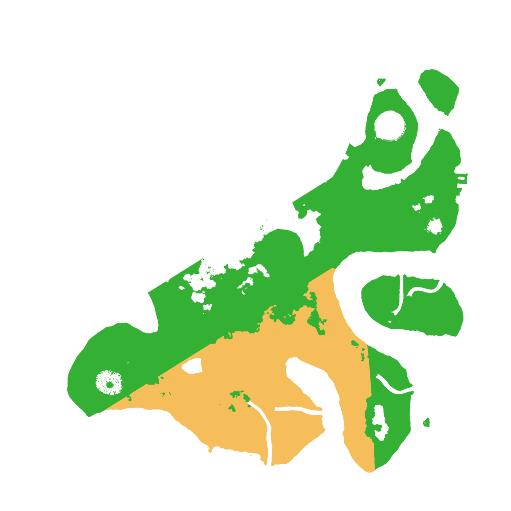 Biome Rust Map: Procedural Map, Size: 3000, Seed: 1094117602