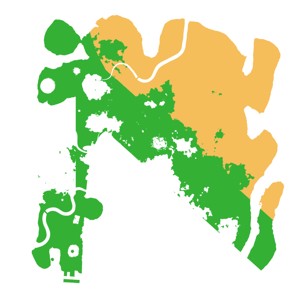Biome Rust Map: Procedural Map, Size: 3800, Seed: 734582119