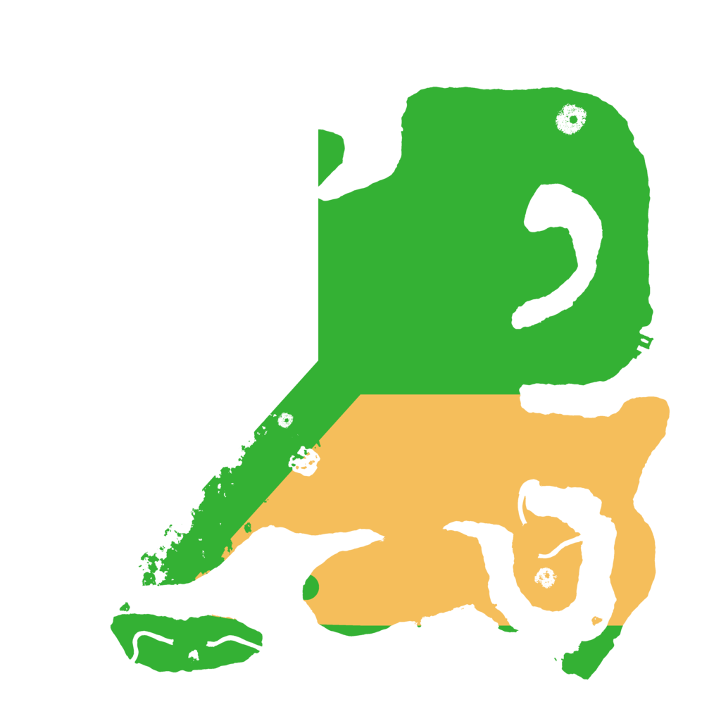 Biome Rust Map: Procedural Map, Size: 3700, Seed: 2102257542