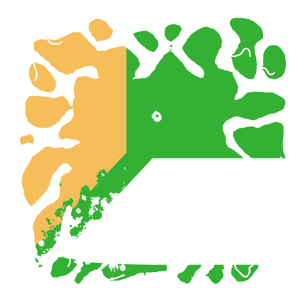 Biome Rust Map: Procedural Map, Size: 4500, Seed: 15967542