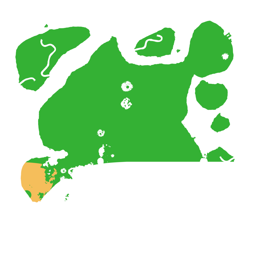 Biome Rust Map: Procedural Map, Size: 3599, Seed: 403520755