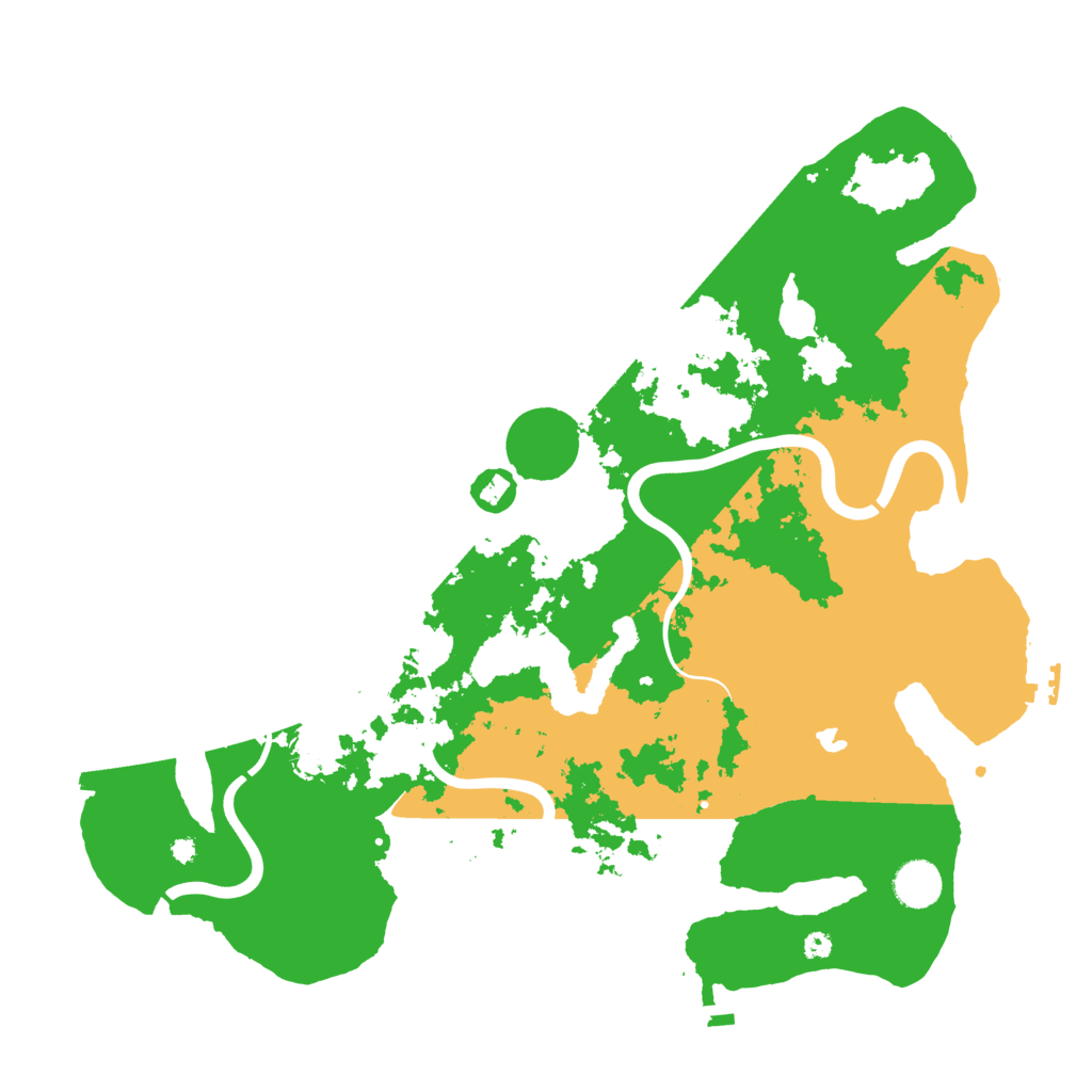 Biome Rust Map: Procedural Map, Size: 4000, Seed: 223714638