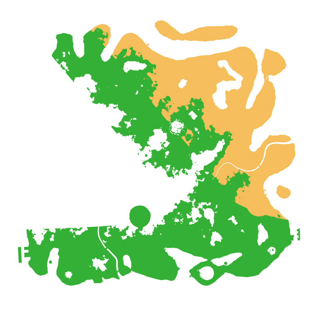 Biome Rust Map: Procedural Map, Size: 4000, Seed: 6041