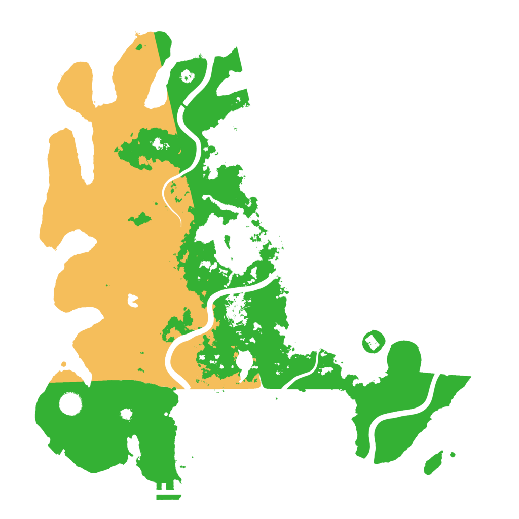 Biome Rust Map: Procedural Map, Size: 4000, Seed: 1798134304