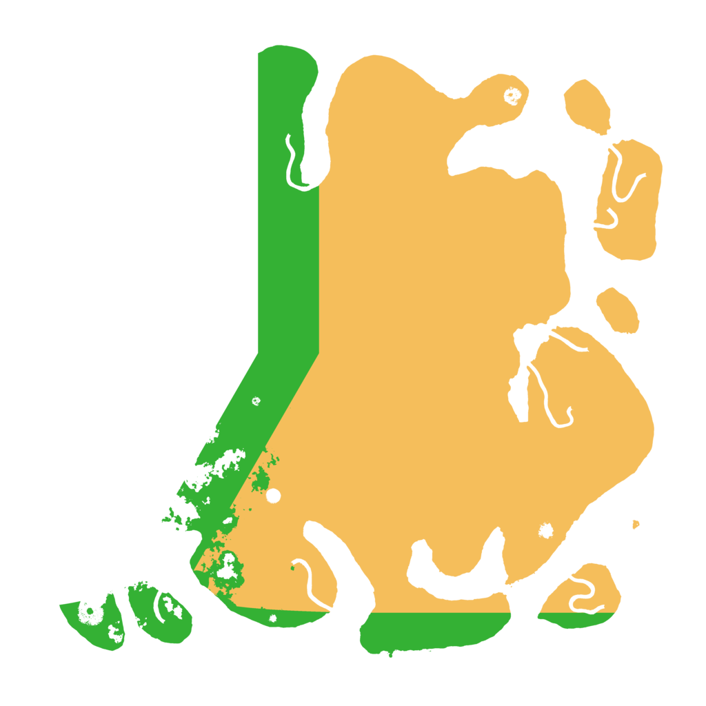 Biome Rust Map: Procedural Map, Size: 4250, Seed: 1117843285