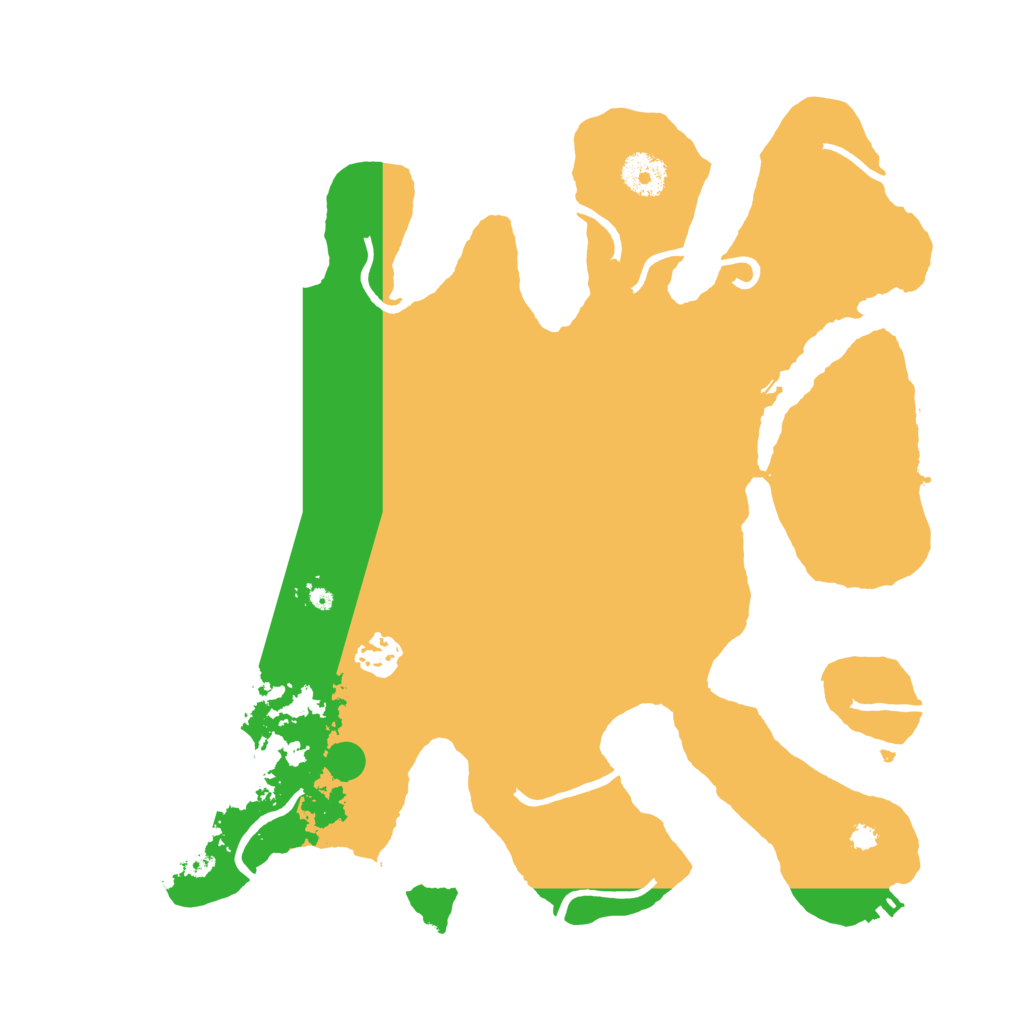 Biome Rust Map: Procedural Map, Size: 3500, Seed: 161974290