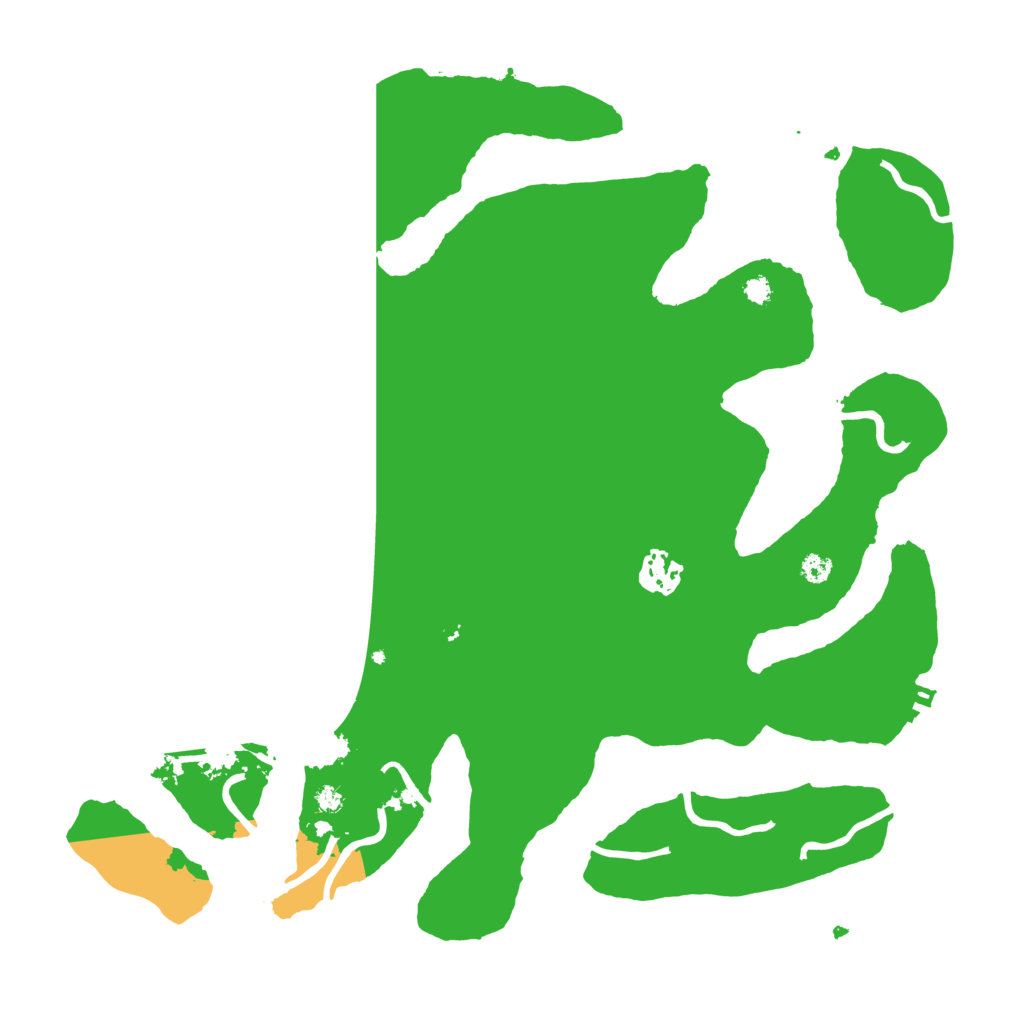 Biome Rust Map: Procedural Map, Size: 3500, Seed: 338517035